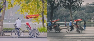 A la découverte autour du lac de Hoan Kiem en cyclo-pousse Voyage Vietnam