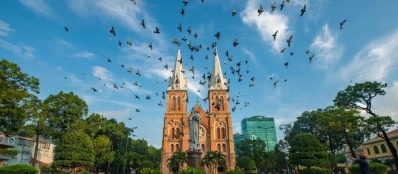 Aperçu de Ho Chi Minh Ville Vietnam à l'aide d'Agence de voyage Vietnam