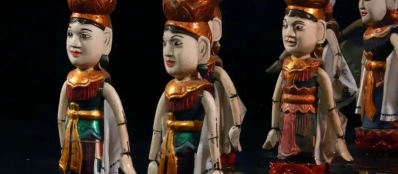 Art des marionnettes sur l'eau au Vietnam