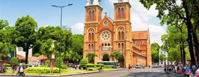 Cathédrale de Notre Dame agence de voyage au vietnam