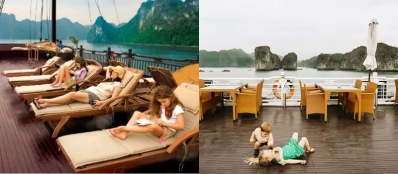 Choisir le meilleur itinéraire de croisiere en baie Halong pour les enfants