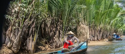 Croisiere au delta du Mekong pour se promener à travers les canaux