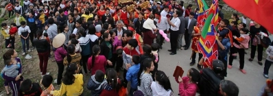 Fête du printemps du village Tho Tang agence de voyage au vietnam