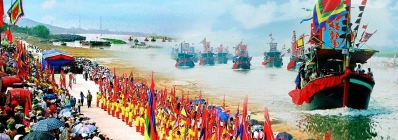 Fête du temple de Kiep Bac agence de voyage locale au vietnam