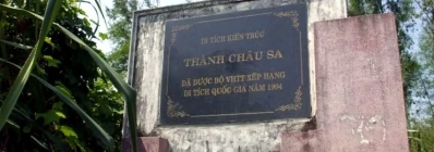 La citadelle de Chau Sa agence de voyage au vietnam