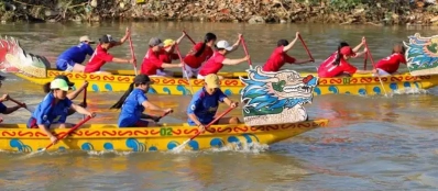 La course de sampans