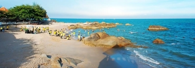 La plage de Long Hai agence de voyage locale au vietnam