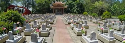 Le cimetière national de Truong Son agence de voyage au vietnam