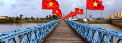 Le fleuve Ben Hai et le pont Hien Luong voyage vietnam