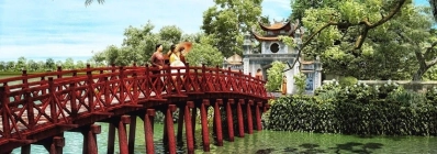 Visite Le temple Ngoc Son à Hanoi Lac Hoan Kiem Agence de voyage au vietnam Guide francophone Hanoi