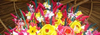 Le village des fleurs en papier Thanh Tien agence voyage