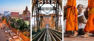 Les différences entre les capitales des pays en Indochine