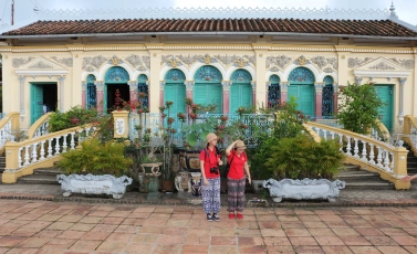 Les maisons anciennes de l’îlot de Tân Lôc agence voyage