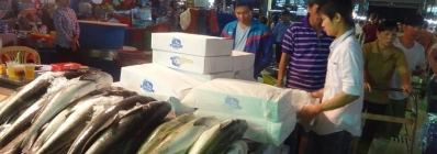 Marché aux poissons de Giao Hai agence de voyage au vietnam