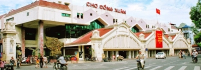 Marché de Dong Xuan Hanoi agence de voyage au vietnam