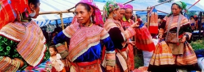 Marché montagnard de Hà Giang agence de voyage locale au vietnam