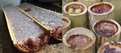 Partez en voyage au Laos pour déguster la spécialité Khao Lam à bambou