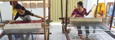 Village de tissage du brocart de Van Giao agence de voyage au vietnam