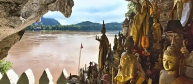Visite des grottes Pak Ou à Luang Phrabang Laos
