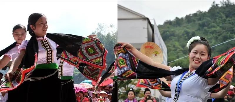 Assister à danses folkloriques à Mai Chau avec Guide francophone au Vietnam