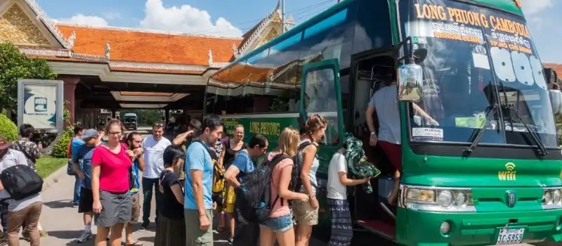 Bus de Saigon à Phnom Penh - Voyage au Vietnam Cambodge