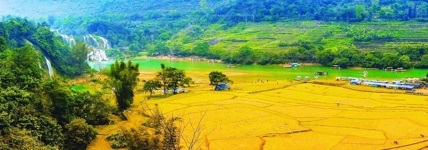 chutes de Ban Gioc agence de voyage locale francophone au vietnam