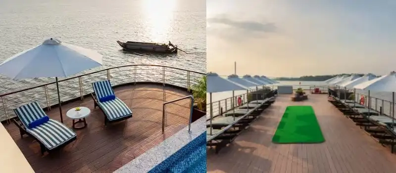 Croisière au delta du Mékong: Détente et intimité sur votre propre terrasse