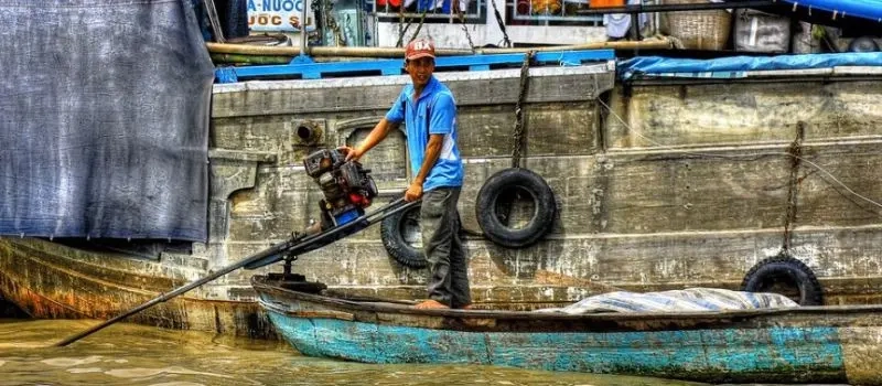 Croisiere au delta du Mekong pour explorer des canaux et des villages