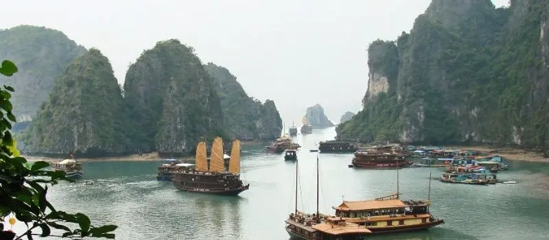 Croisiere en baie Halong pour avoir des opportunités de photographie