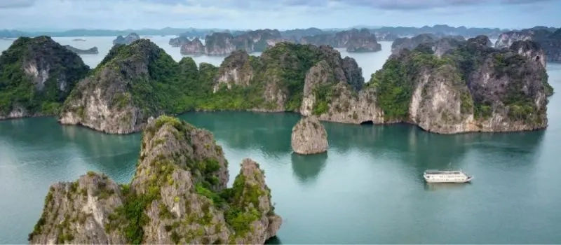 Croisiere en baie Halong pour découvrir une riche biodiversité marine