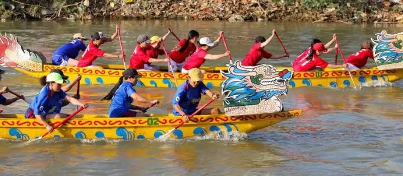 La course de sampans