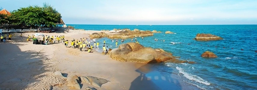 La plage de Long Hai agence de voyage locale au vietnam