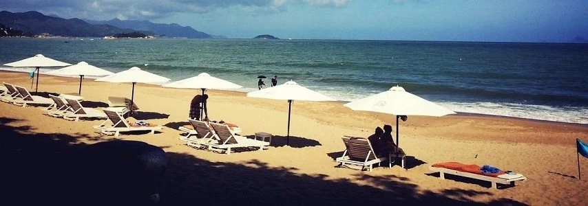 La plage Dông Châu thai binh agence de voyage au vietnam