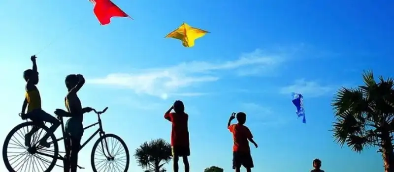 Le jeu de cerf-volant