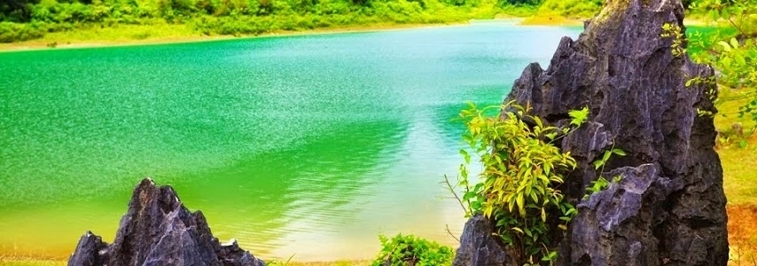 Le lac Thang Hen agence de voyage locale francophone au vietnam