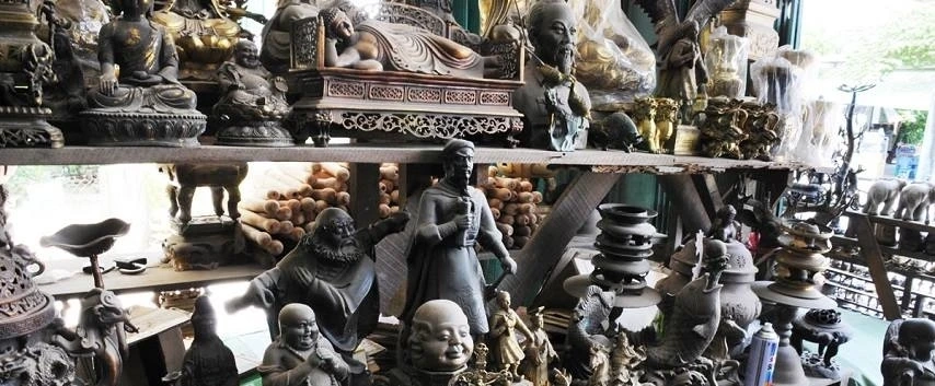 Le village du bronze de Phuoc Kiêu agence de voyage au vietnam