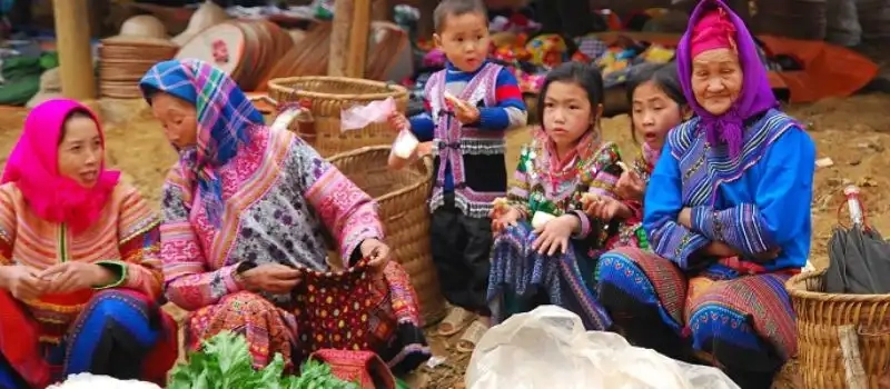 Les marchés montagnards au nord du Vietnam