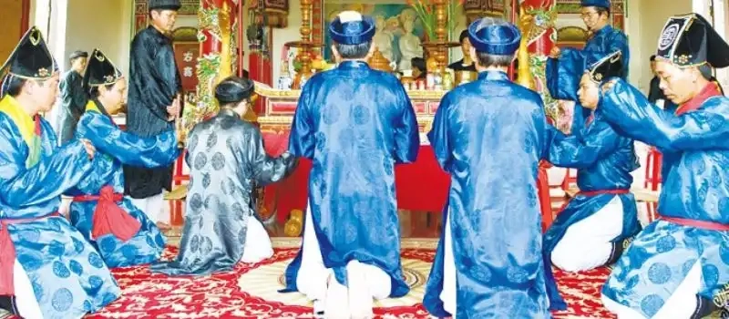 Les rites de la fête