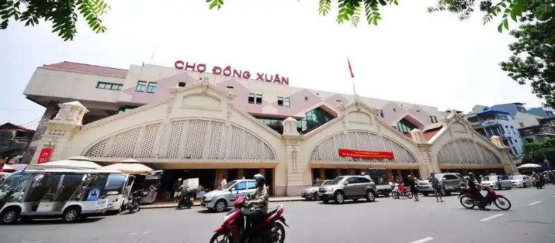 Marché Dong Xuan - Agence de voyage au Vietnam