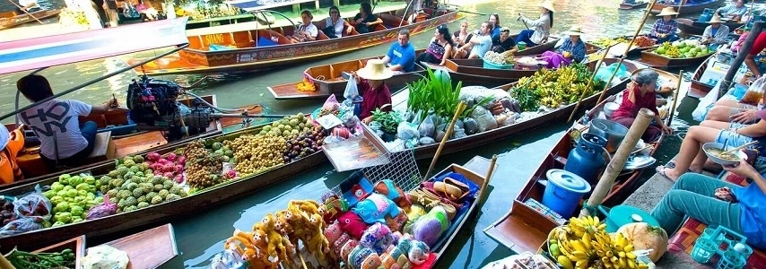 Marché flottant de Cai Rang agence de voyage au vietnam