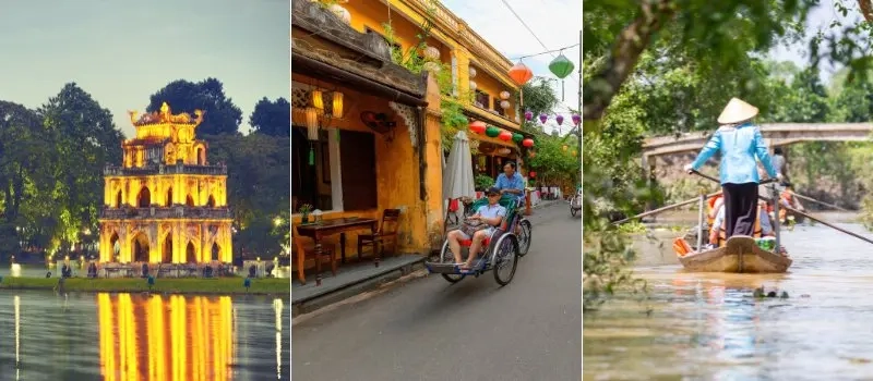 Meilleure période pour visiter le Vietnam - Le Nord, le Centre et le Sud