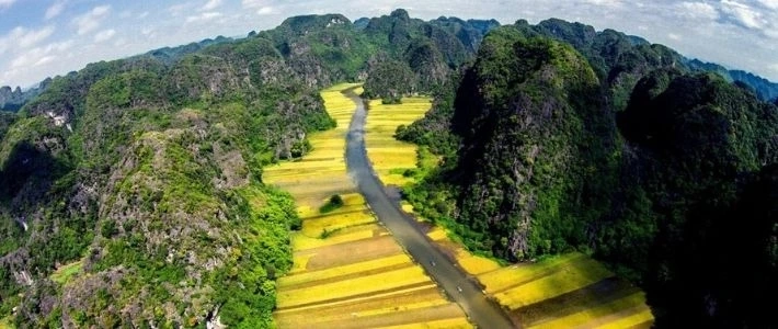 Visite Ninh Binh pendant la saison de récolte agence de voyage au vietnam
