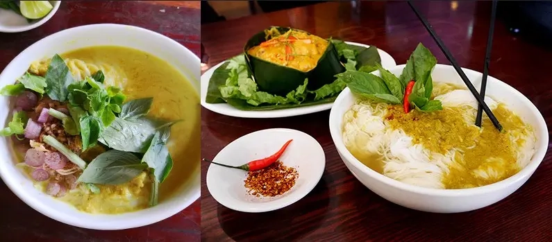 Partez en voyage au Cambodge pour déguster la spécialité Nom Banh Chok