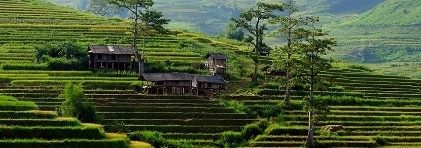 Paysage Ban Mu Yen Bai agence de voyage au vietnam