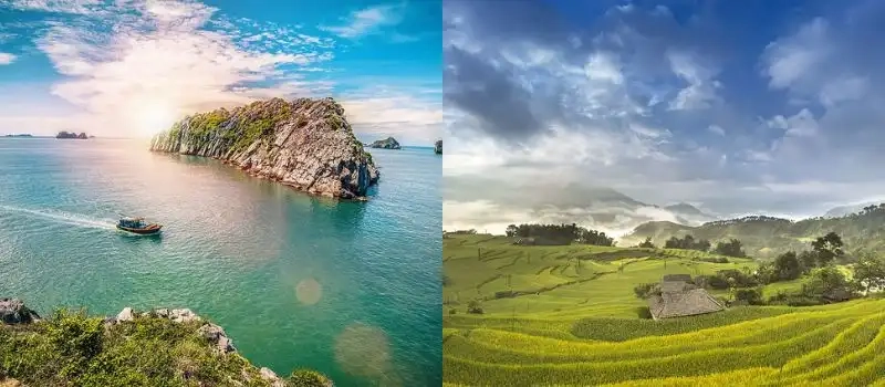 Posez vos valises pour des semaines de sejour au Vietnam inoubliable