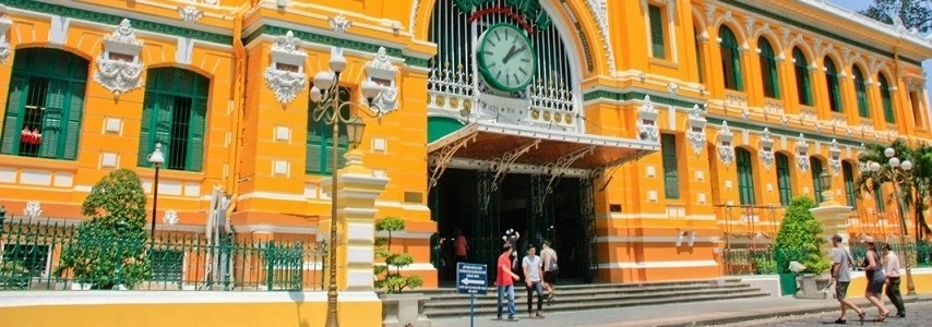 Poste central Saigon agence de voyage au vietnam