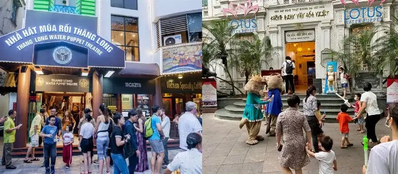 Quelles sont les différences entre les théâtres Thang Long et Bong Sen?