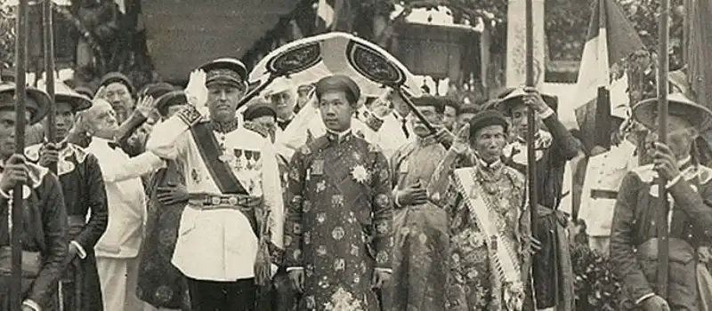 Roi Bao Dai dernier Empereur du Vietnam