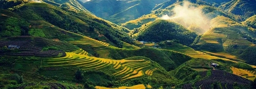 Vallée de Muong Hoa Sapa agence de voyage locale francophone au vietnam