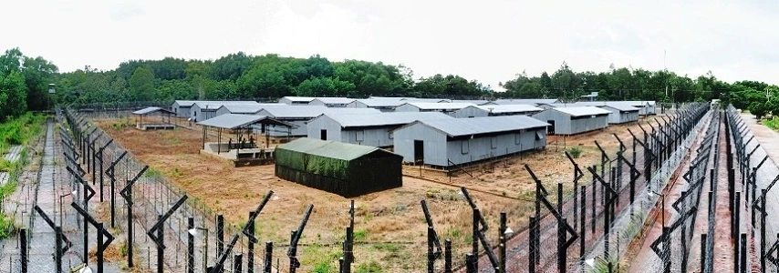 Vestige du prison Phu Quoc agence de voyage locale a saigon